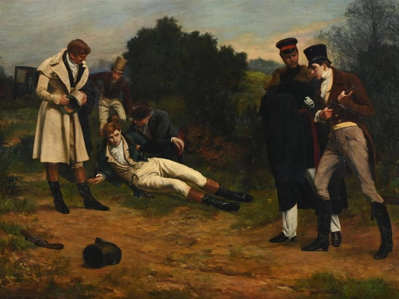 1842-Thomas Davidson - Un affare d'onore